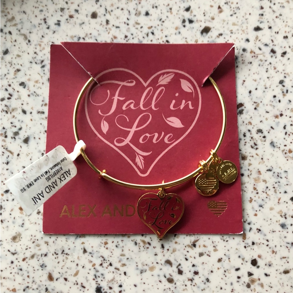 Alex and Ani "Fall In Love" Bracelet - Picture 3 of 4